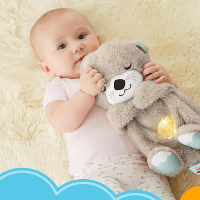 Loutre apaisante | Peluche respirante