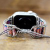 Bracelet Apple Watch | Bracelet femme "PURPLE LOVE" - Nid de reve