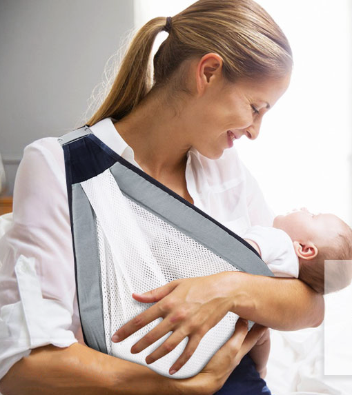 Porte-bébé physiologique multifonctionnel réspirant - Porte bébé